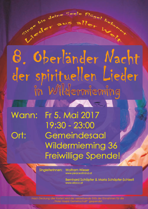 10. Oberländer Nacht der spirituellen Lieder